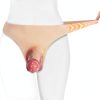 DLKDMFI Realistic Strap On Dildo Silicone Couples Toy-2