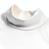 Womens Thermal Long Sleeve Mock Neck Cotton Spandex Top-4