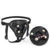 JCDZDD Strap On Dildo Ergonomic Harness Soft Silicone-3