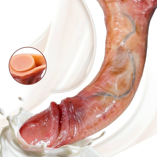 DLKDMFI Realistic Strap On Dildo Silicone Couples Toy-4