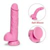 JCDZDD Strap On Dildo Ergonomic Harness Soft Silicone-4