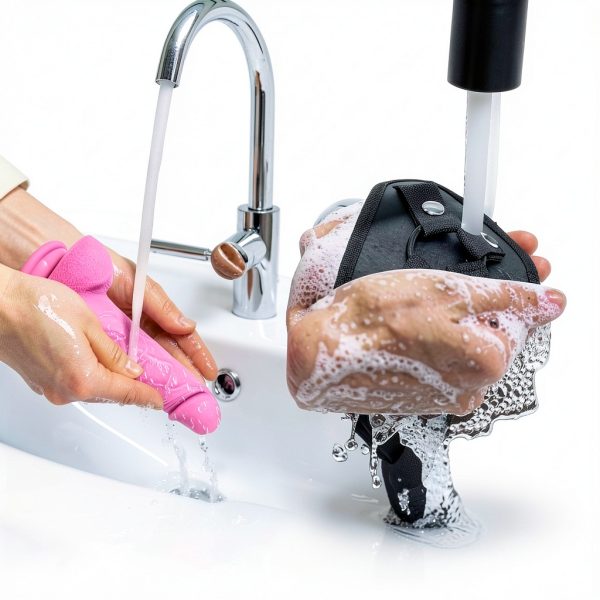 JCDZDD Strap On Dildo Ergonomic Harness Soft Silicone-5