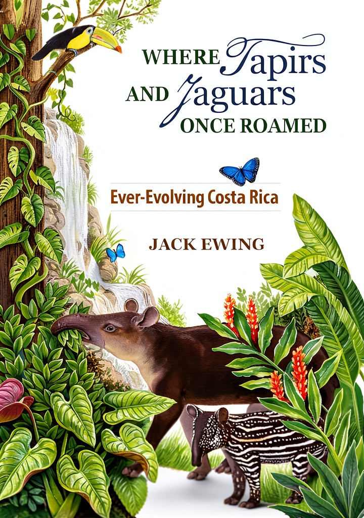 Installing Costa Rica Travel Guide Kindle Book PixyJack Press on a wooden desk
