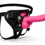 JCDZDD Strap On Dildo Ergonomic Harness Soft Silicone-0