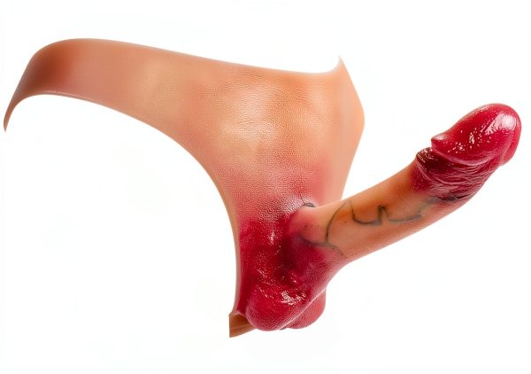 DLKDMFI Realistic Strap On Dildo Silicone Couples Toy-0