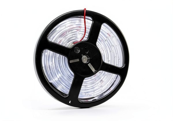 QVEVDACAR White LED Awning Light 5M Remote Controlled Outdoor RV Strip-1