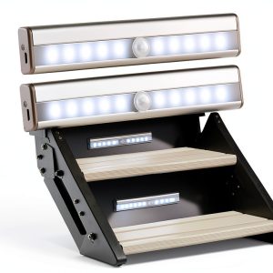 Nuovoware White LED Motion Sensor Light Classic Style-0