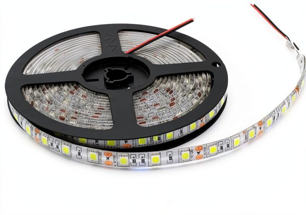 QVEVDACAR White LED Awning Light 5M Remote Controlled Outdoor RV Strip-5