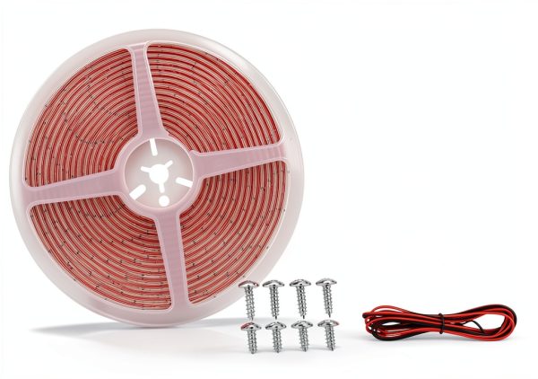 CCBASEBALL 20FT RV Awning LED Light Strip – Cuttable, Waterproof, 2835-6