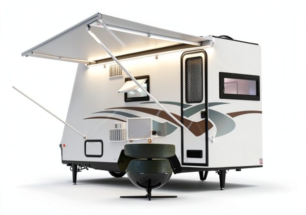 CCBASEBALL 20FT RV Awning LED Light Strip – Cuttable, Waterproof, 2835-5