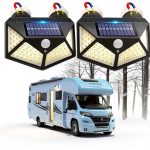 Silanit Magnetic Solar RV Light DER01 Portable Outdoor Step Lamp-0