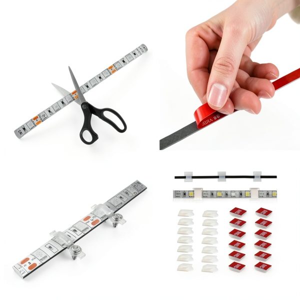 Vbakor Smart RV Awning LED Strip Light 20FT Multicolor Remote-6
