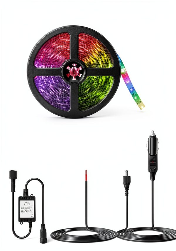 RV Awning LED Light EXCELFU SL-60 12V Waterproof Cuttable Strip-4