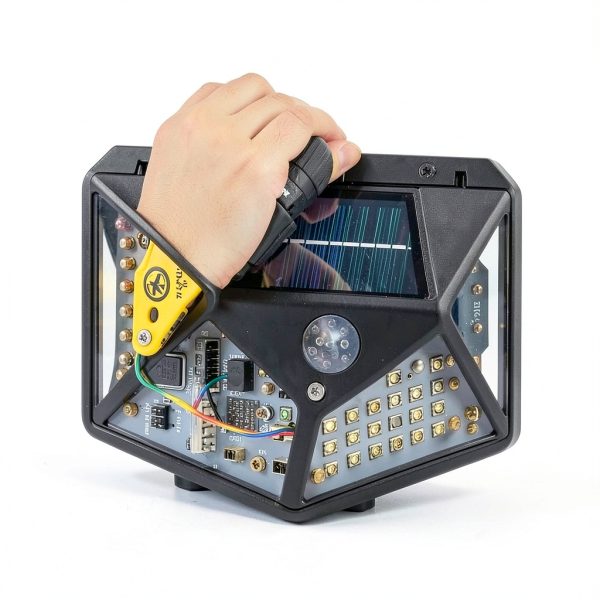 Silanit Magnetic Solar RV Light DER01 Portable Outdoor Step Lamp-6
