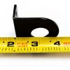 BBMTA 3/4" Powder Coated Steel Round Marker Light L Mounting Bracket-1