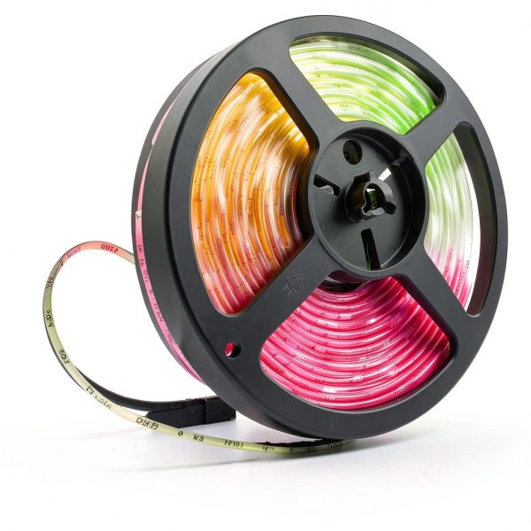 Vbakor Smart RV Awning LED Strip Light 20FT Multicolor Remote-2