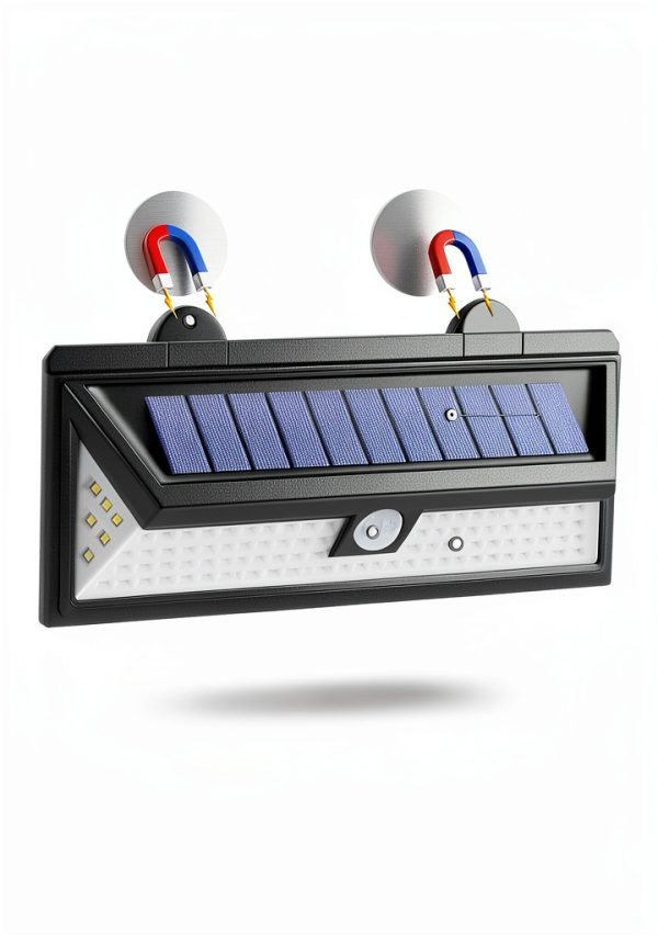 RV Solar Light 118LED Magnetic Mount DZGKGM 2400mAh IP65 Waterproof-1