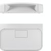 Lumitronics LUM-STN16R RV Rear Tail Light with License Bracket White-4