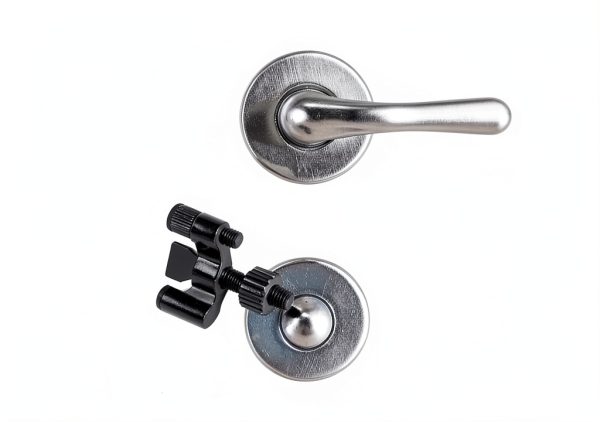 Adjustable Door Locks RJLCTH Black Metal Travel Lock for Hotels-3