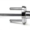 Garage Door T Handle Keyed Lock by Garage Door Stuff - Silver Zinc-1