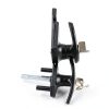 T-Handle Garage Door Lock Micro Trader Black 35mm Spigot 75mm Spindle-1