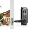 Mechanical Keyless Entry Door Lock VEVOR 14 Digit Zinc Alloy-8