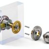 Brinks Ganyon Hall Closet Door Knob Satin Nickel Keyless Easy Open-3