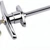 Garage Door T-Handle Lock Kit by WellMade Zinc Alloy with 2 Keys-6