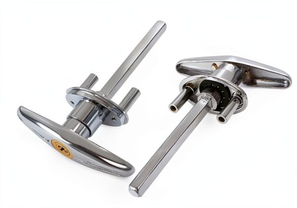 Garage Door T-Handle Lock 2 Pack Bonsicoky Steel Build with 8 Keys-2