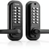 Mechanical Keyless Entry Door Lock VEVOR 14 Digit Zinc Alloy-0