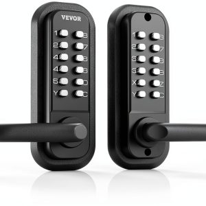 Mechanical Keyless Entry Door Lock VEVOR 14 Digit Zinc Alloy-0