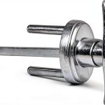 Garage Door T Handle Keyed Lock by Garage Door Stuff - Silver Zinc-0