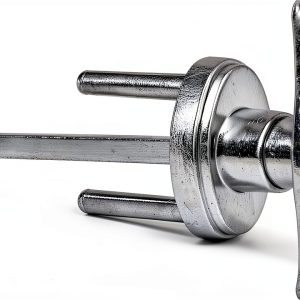 Garage Door T Handle Keyed Lock by Garage Door Stuff - Silver Zinc-0