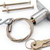 Emergency Release Lock Kit Wawory Garage Door Opener with 2 Keys-1