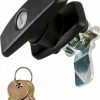 T-Handle Door Lock 2PCS WJSKDQ Zinc Alloy Latch for Garage & Shed-5