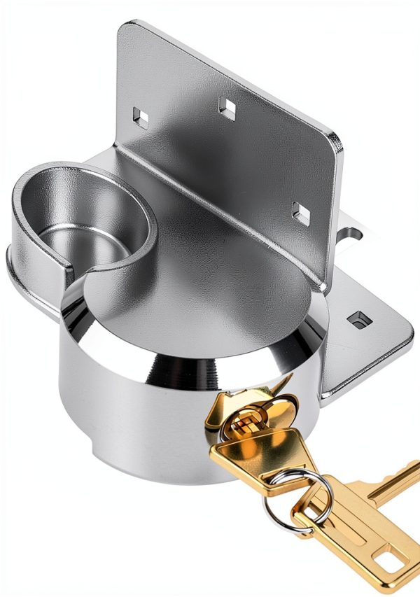 Heavy-Duty Steel Roll-Up Lock by Mindoub - Security, Weather-Resistant-2