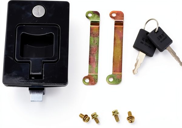 Door Locker Latch Kit Czomoizc UTV–Black, Fits Hisun Coleman 500/700-1