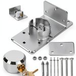 Heavy-Duty Steel Roll-Up Lock by Mindoub - Security, Weather-Resistant-0
