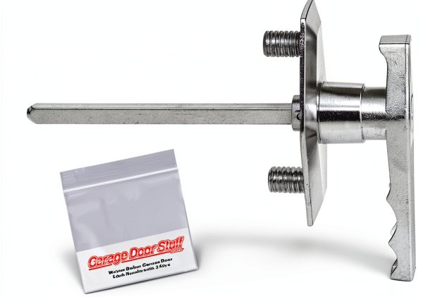 Wayne Dalton Garage Door Lock Key Lock Weather Resistant Modern Chrome-1