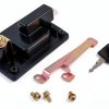 Door Locker Latch Kit Czomoizc UTV–Black, Fits Hisun Coleman 500/700-8