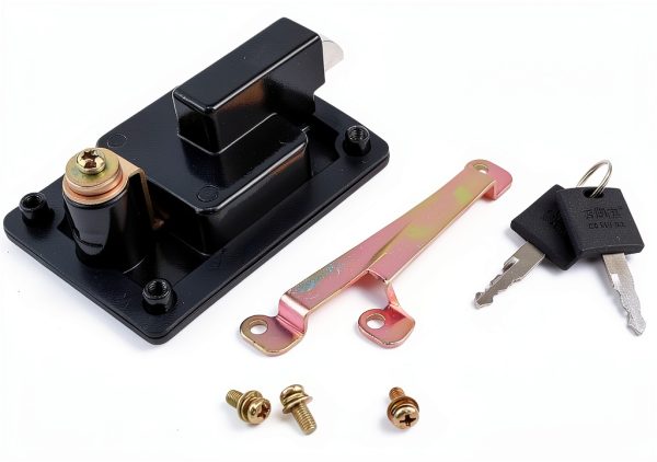 Door Locker Latch Kit Czomoizc UTV–Black, Fits Hisun Coleman 500/700-8