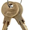 Garage Door Lock with Keys by Garage Door Stuff Chrome Model Nat1-2
