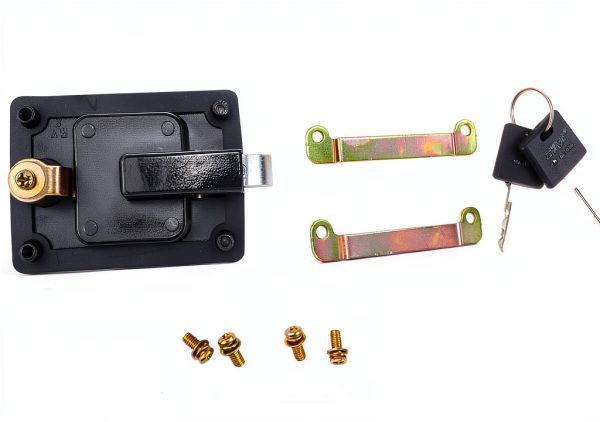 Door Locker Latch Kit Czomoizc UTV–Black, Fits Hisun Coleman 500/700-7