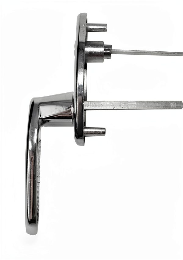 Garage Door L Handle - Keyed-2