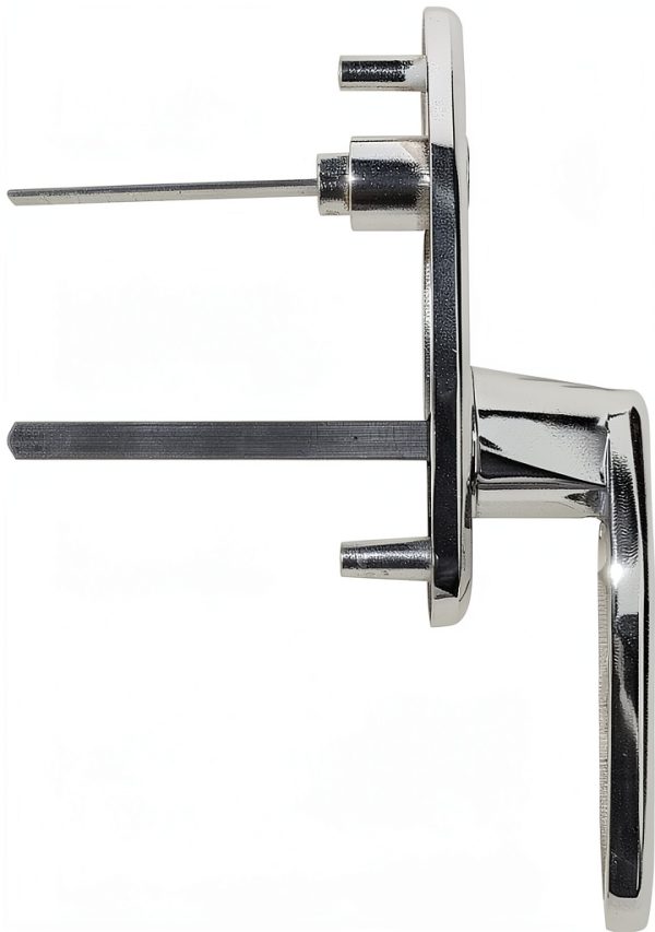 Garage Door L Handle - Keyed-1