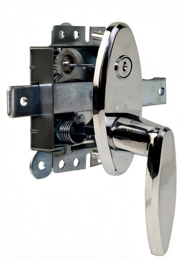 Garage Door Lock Kit by Garage Door Stuff Silver Key Unlock Set-1