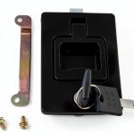 Door Locker Latch Kit Czomoizc UTV–Black, Fits Hisun Coleman 500/700-0