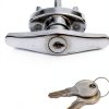 Garage Door T Handle Lock with 2 Keys and Mounting Bolts by Wedelweib-2