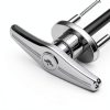 Garage Door Lock T-Handle by Ojeemii, Zinc Alloy with 4 Keys and Bolts-4
